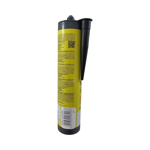310 ml weber.fug 880, Fliesen-Silikon, innen + außen - schwarz