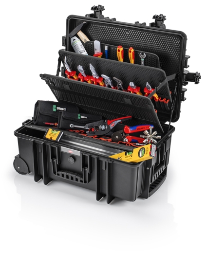 Werkzeugkoffer "Robust45 Move" Elektro 66-teilig