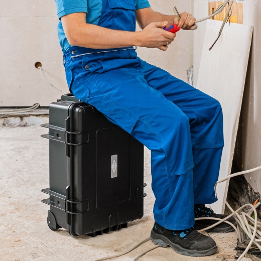 Werkzeugkoffer "Robust45 Move" Elektro 66-teilig