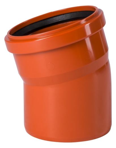 KG Bogen DN/OD 125 - 15°, 30°, 45°, 67,5° oder 87,5° - KGB