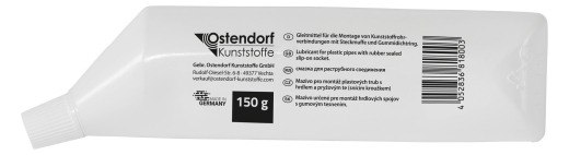 Gleitmittel für Rohre und Formteile, 150g oder 250g