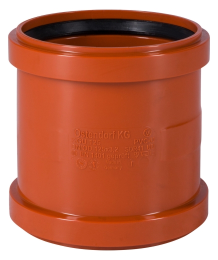 KG Überschiebmuffe DN/OD 125 - KGU