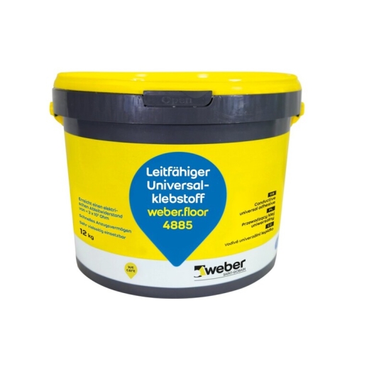weber.floor 4885 Leitfähiger Universalklebstoff, 12kg Eimer
