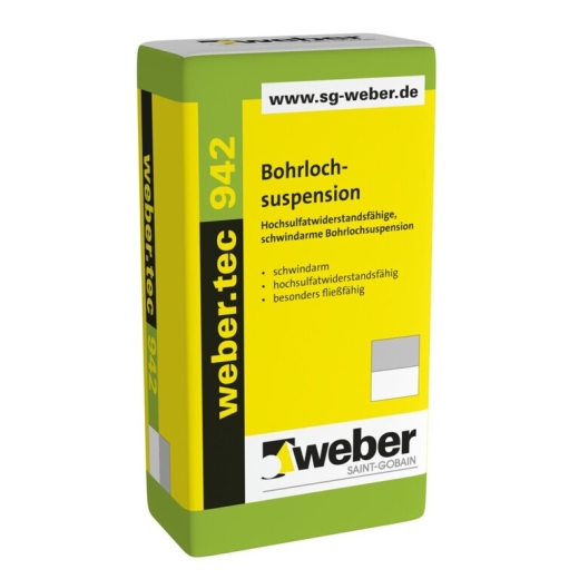 weber.tec 942 Bohrlochsuspension grau 20kg