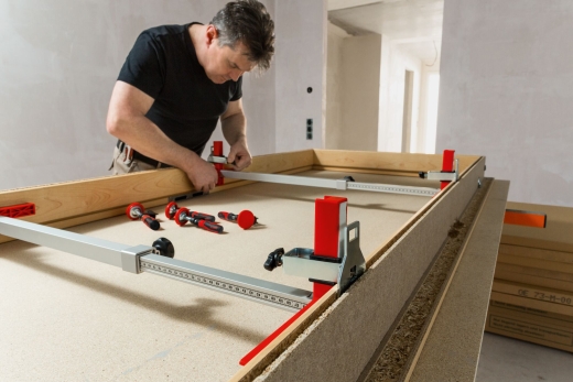 Türfutter-Montagewerkzeug Türfutterstrebe TU Spannweite 565 - 1010 mm