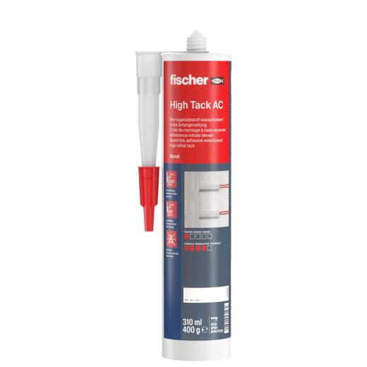 Fischer Montageklebstoff High Tack AC weiß 310 ml