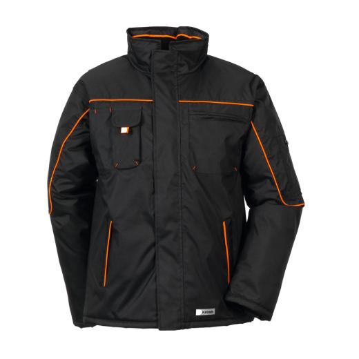 Jacke Piper schwarz/orange/Gr. M