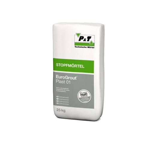 P&T Unterstopfmörtel EuroGrout Plast, 25 Kg