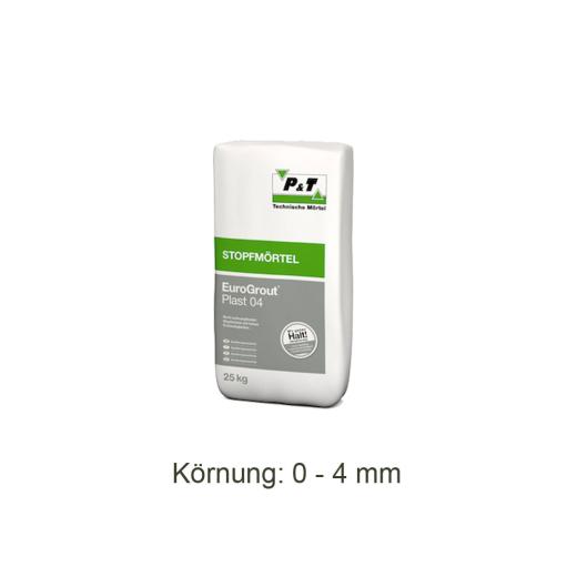 P&T Unterstopfmörtel EuroGrout Plast 04, 25 Kg 0 - 4 mm