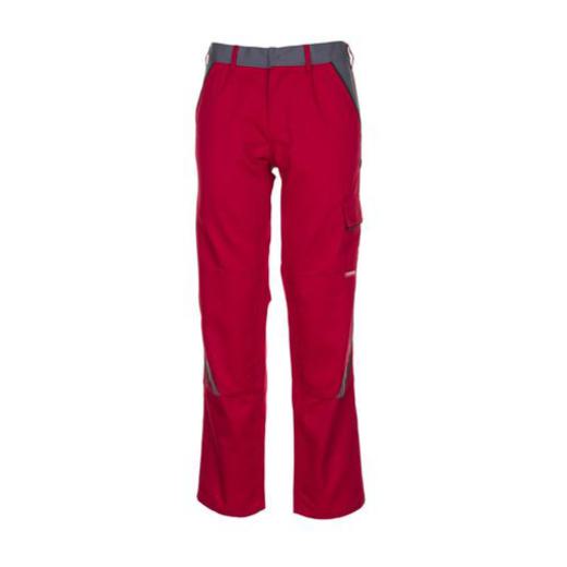 Planam Bundhose Highline rot/schiefer/schwarz / Gr. 30
