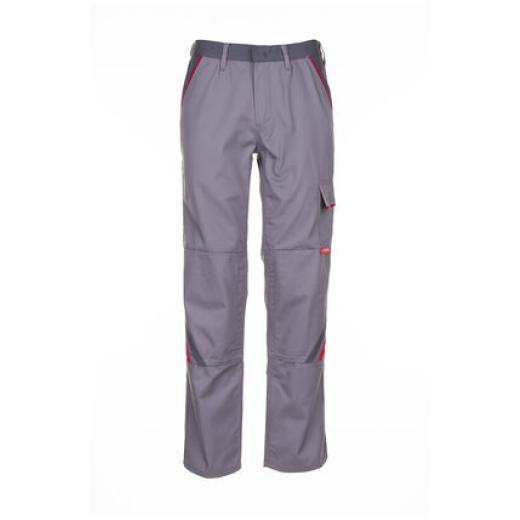 Planam Bundhose Highline zink/schiefer/rot / Gr. 56