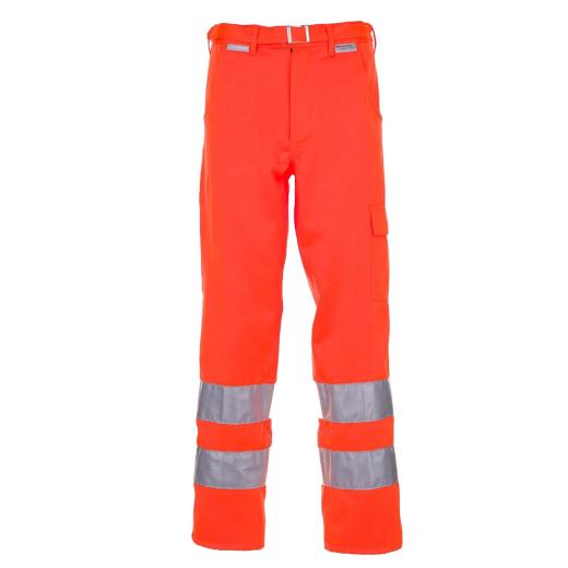 Planam Bundhose Warnschutz uni orange / Gr. 106