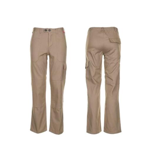 PLANAM BW 290 CARGO-BUNDHOSE khaki Gr. 110