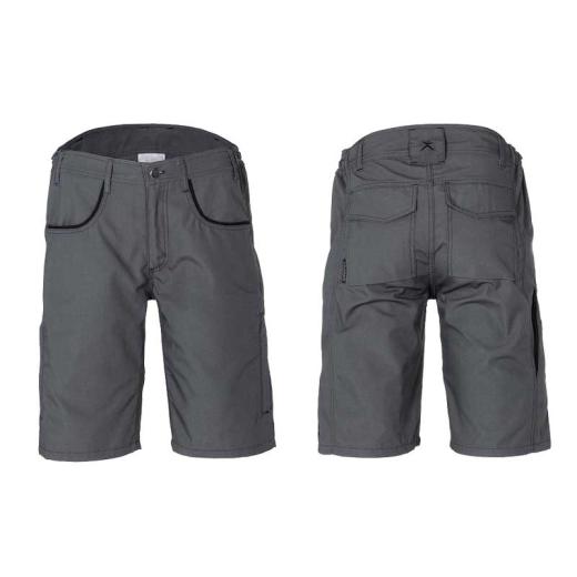 Planam Durawork Herren Shorts grau/schwarz/Gr. XS