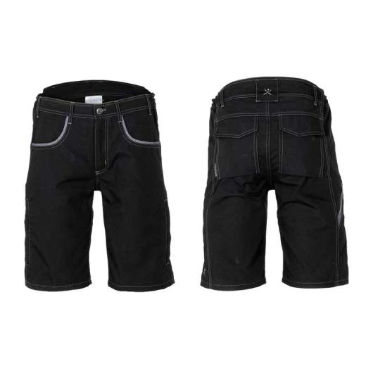 Planam Durawork Herren Shorts schwarz/grau/Gr. L