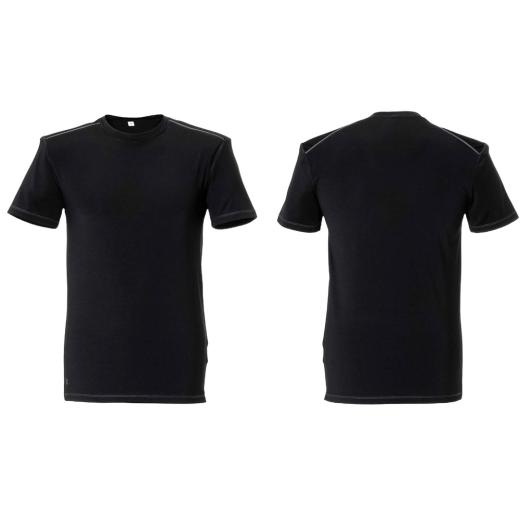 Planam Durawork T-Shirt schwarz / grau/Gr. XS