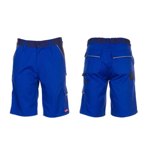 Planam Highline Herren Shorts kornblau/marine/zink/Gr. 2XL