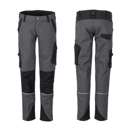 Planam Norit Damen Bundhose Gr. 34 / schiefer / schwarz