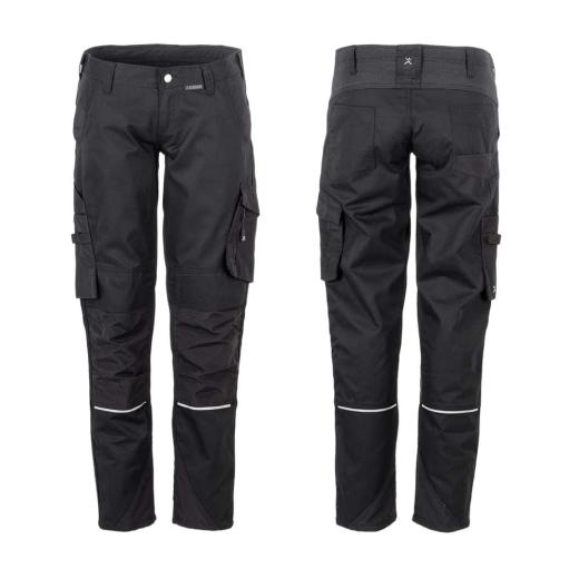 Planam Norit Damen Bundhose Gr. 34 / schwarz