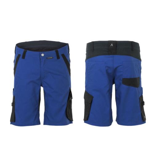 Planam Norit Herren Shorts kornblau/schwarz/Gr. L