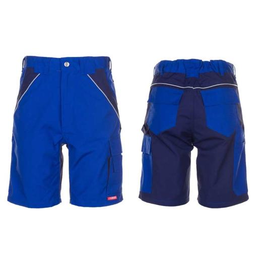 Planam Plaline Herren Shorts kornblau/marine/Gr. 4XL