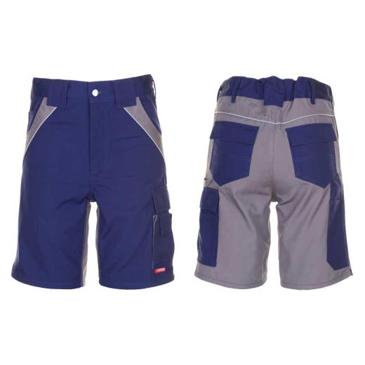 Planam Plaline Herren Shorts marine/zink/Gr. 2XL