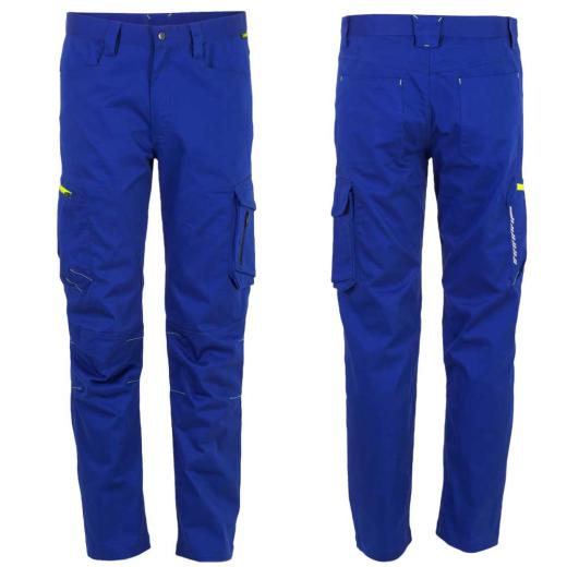 Planam Stretchline Bundhose kornblau/Gr. 102