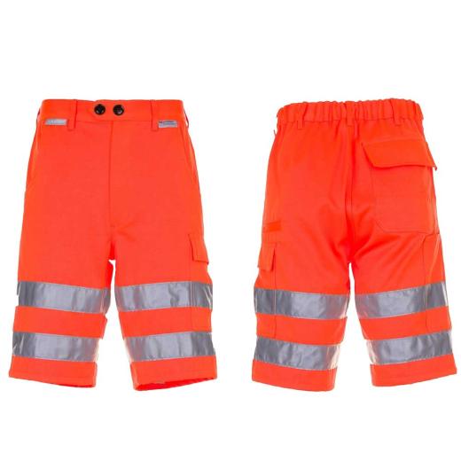 Planam Warnschutz Shorts uni / orange/Gr. 2XL