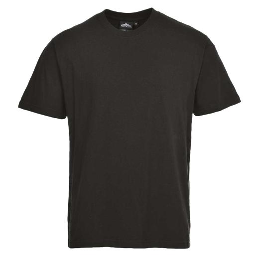 Portwest Premium T-Shirt Turin schwarz/Gr. 2XL