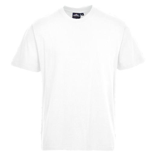 Portwest Premium T-Shirt Turin weiss/Gr. 2XL