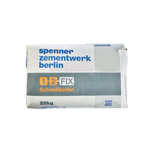 Spenner Schnellbeton 1-2-Fix 0-8 mm, 25 kg