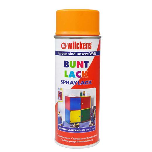 Wilckens Spraylack Buntlack Seidenglanz 400 ml Dose, verschiedene Farben pastellorange 2003