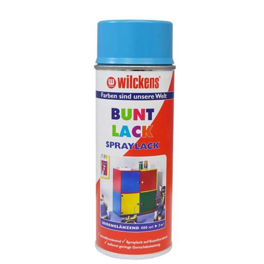 Wilckens Spraylack Buntlack Seidenglanz 400 ml Dose, verschiedene Farben türkisblau