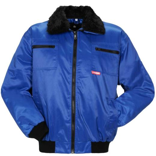 Winter Arbeitsjacke, Comfort Gletscher kornblumenblau/Gr. 3XL