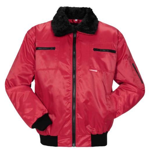 Winter Arbeitsjacke, Comfort Gletscher rot/Gr. 3XL