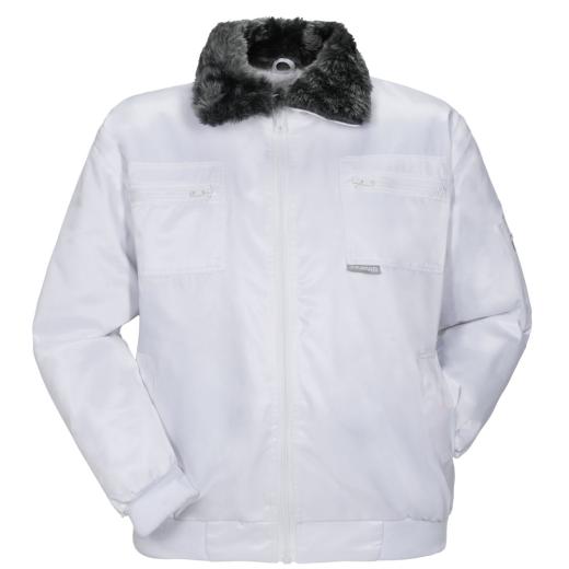 Winter Arbeitsjacke, Comfort Gletscher weiss/Gr. 2XL