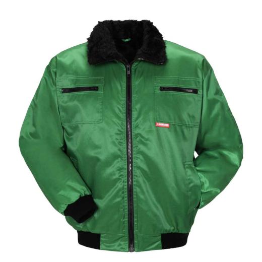 Winter Arbeitsjacke, Pilotenjacke - Gletscher grün/Gr. 2XL