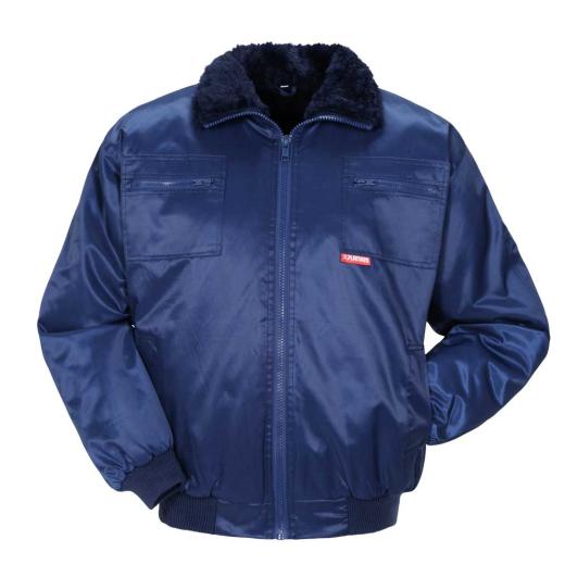 Winter Arbeitsjacke, Pilotenjacke - Gletscher marine/Gr. 2XL