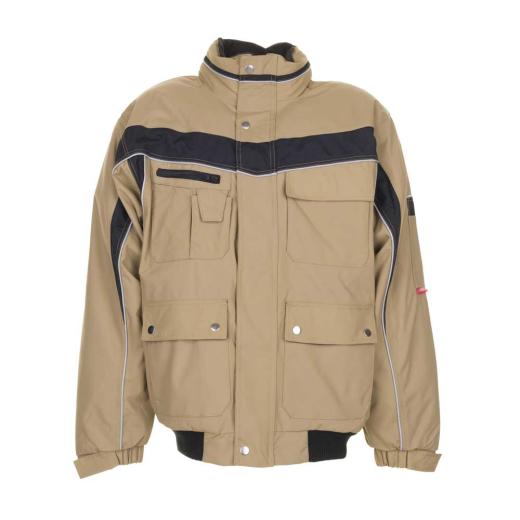 Winterblouson Plaline sand/schwarz/Gr. 2XL