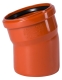 KG Bogen DN/OD 110 - 15°, 30°, 45°, 67,5° oder 87,5° - KGB