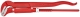 KNIPEX Eck-Rohrzange S-Maul rot pulverbeschichtet 1/2"- 3" (245 - 680 mm)