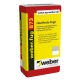 weber.fug 873 hochfester, zementgebundener Fugenmörtel, 25kg Sack