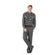 Planam Bundhose Highline schiefer/schwarz/rot / Gr. 25