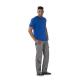 Planam Bundhose Highline zink/kornblau/rot / Gr. 64