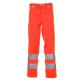 Planam Bundhose Warnschutz uni orange / Gr. 42
