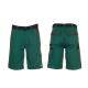 Planam Highline Herren Shorts grün/schwarz/rot/Gr. XS