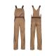 Planam Highline Latzhose khaki/braun/zink/Gr. 52