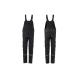 Planam Norit Herren Latzhose schwarz/schwarz/Gr. 48