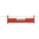 STABILA Schnur-Wasserwaage SWW 78mm rot Spannschnur horizontal