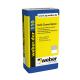 weber.dur 110 naturgrau, 30 kg/Sack, Kalk-Zementputz, Körnung ca. 1 mm